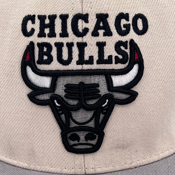 Mitchell & Ness Chicago Bulls 30th Anniversary Cap Hat Adjustable Snapback 1996 - Picture 4 of 16